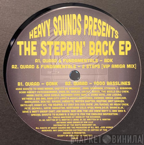Quaad - The Steppin' Back EP