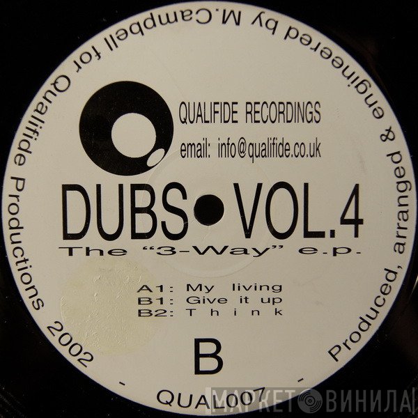 Qualifide - Dubs Vol.4 - The ''3-Way'' E.P.