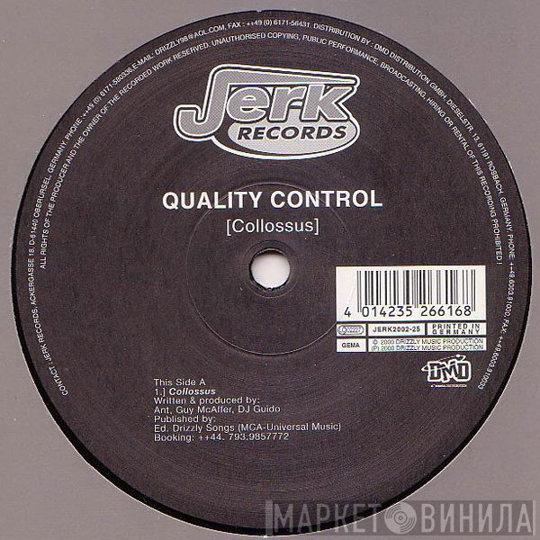 Quality Control  - Collossus / Park And Ride