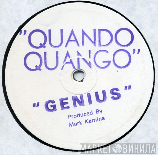 Quando Quango - Genius / This Feeling