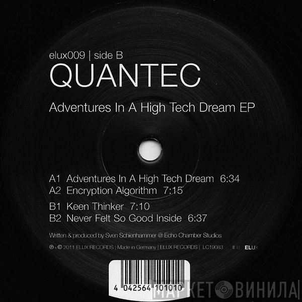 Quantec  - Adventures In A High Tech Dream EP