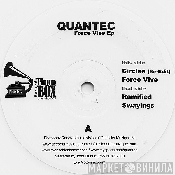 Quantec  - Force Vive Ep