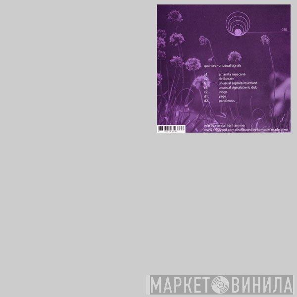 Quantec  - Unusual Signals