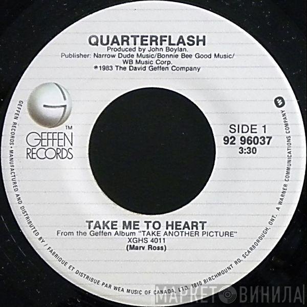 Quarterflash - Take Me To Heart
