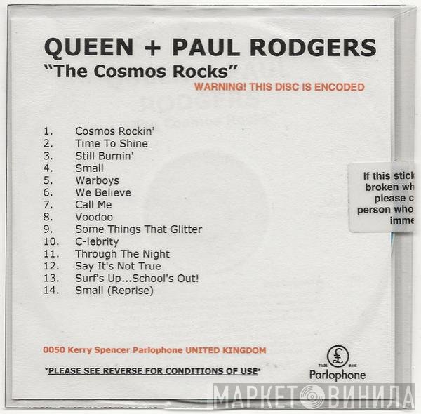 Queen + Paul Rodgers  - The Cosmos Rocks
