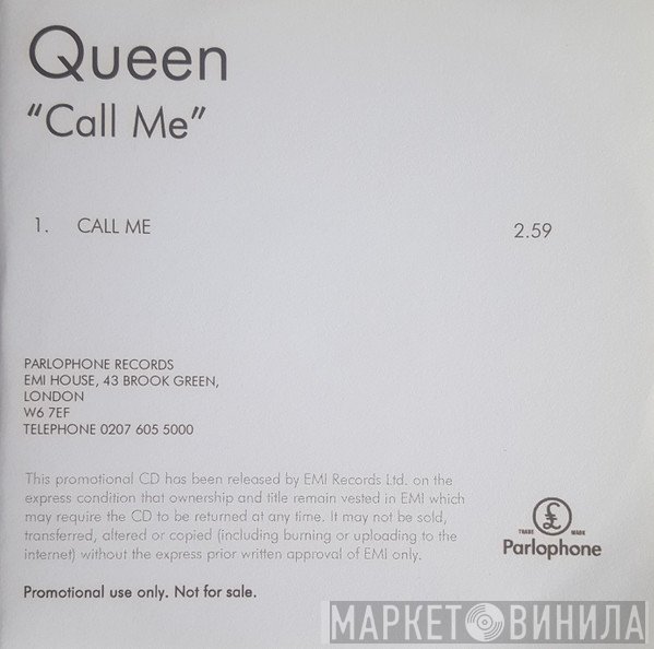 Queen And Paul Rodgers  - Call Me