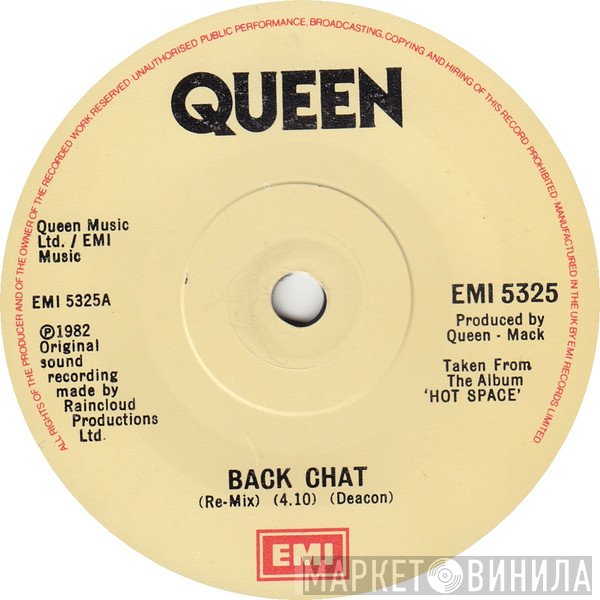 Queen  - Back Chat