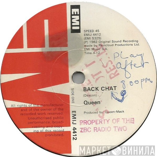 Queen  - Back Chat