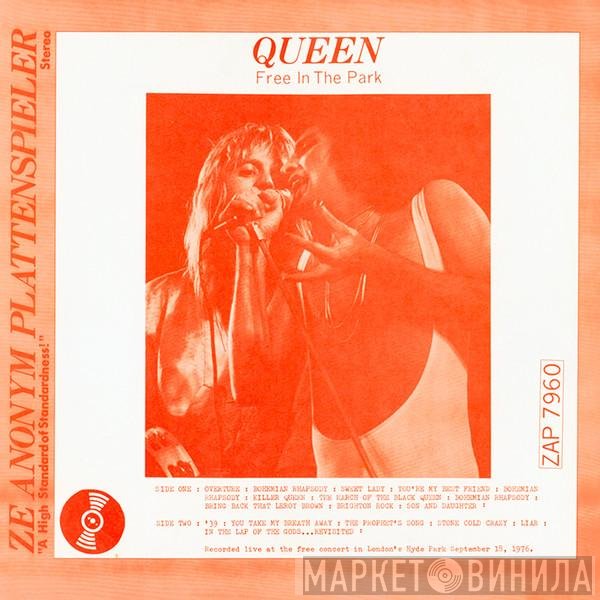 Queen  - Free In The Park