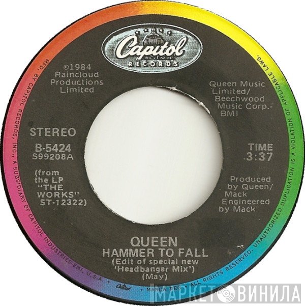 Queen  - Hammer To Fall