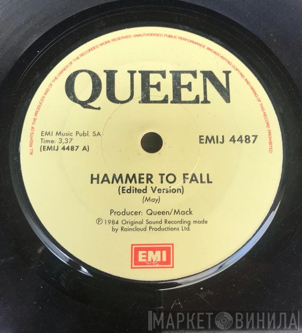 Queen  - Hammer To Fall