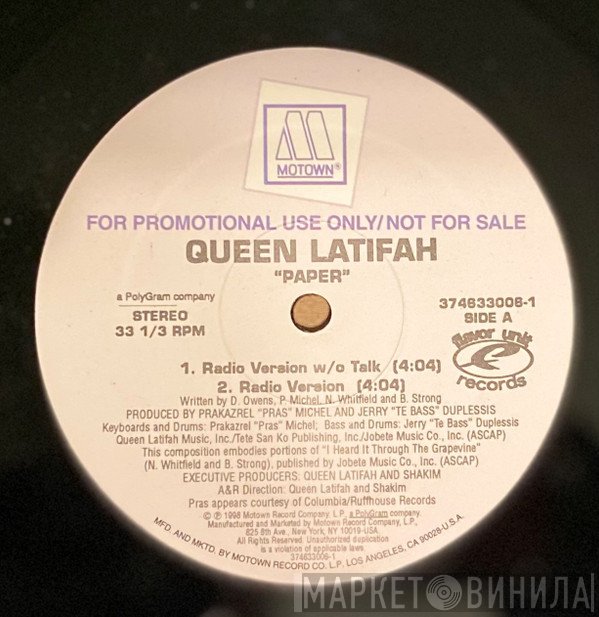 Queen Latifah  - Paper