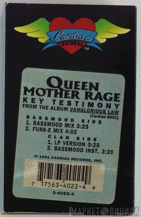 Queen Mother Rage  - Key Testimony