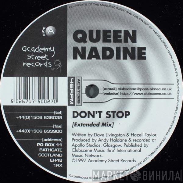 Queen Nadine - Don't Stop