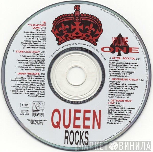 Queen  - Rocks (Volume One)
