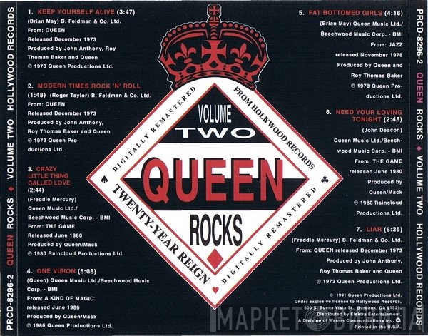 Queen  - Rocks (Volume Two)
