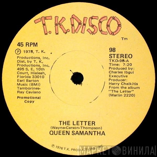 Queen Samantha - The Letter