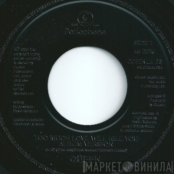 Queen - Too Much Love Will Kill You
