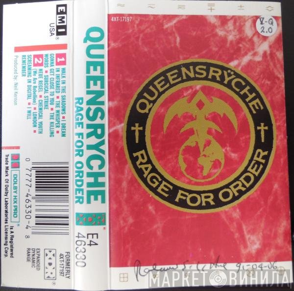 Queensrÿche  - Rage For Order