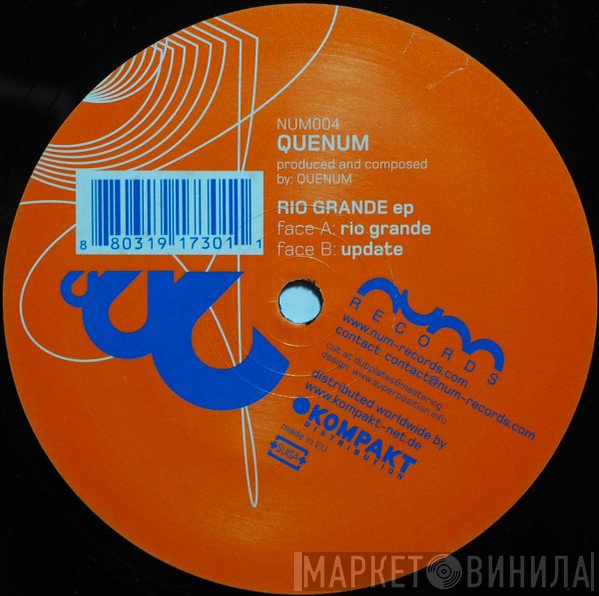 Quenum - Rio Grande EP