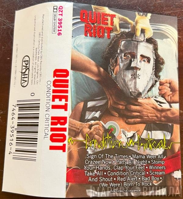 Quiet Riot  - Condition Critical