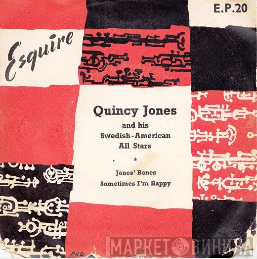 Quincy Jones And His Swedish-American All Stars - Jones' Bones / Sometimes I'm Happy