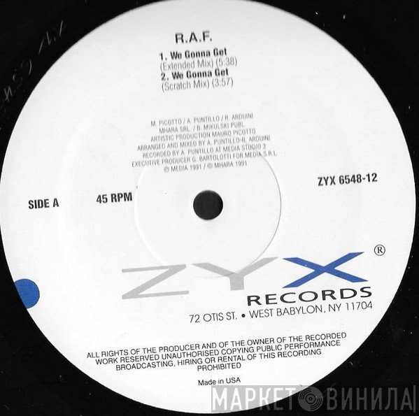 R.A.F. - We Gonna Get