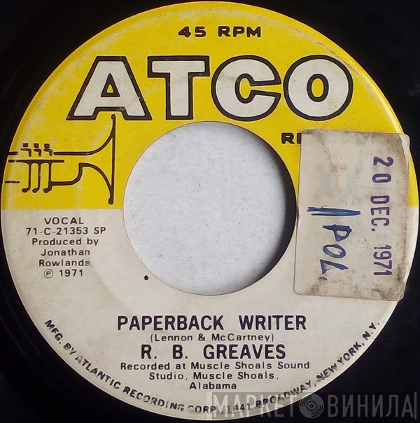 R.B. Greaves  - Paperback Writer