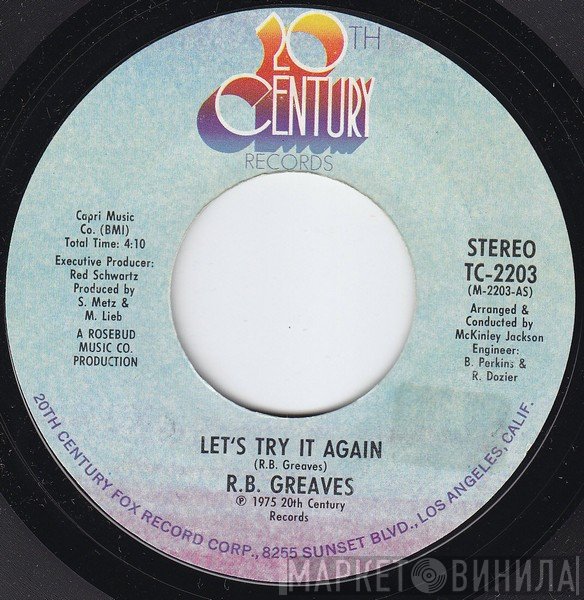 R.B. Greaves  - Let's Try It Again