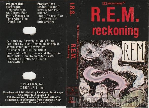 R.E.M.  - Reckoning
