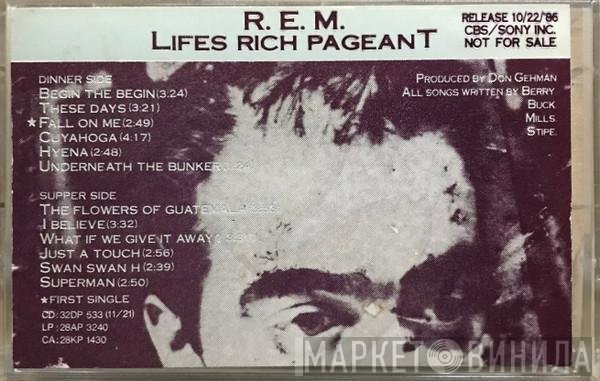R.E.M.  - Lifes Rich Pageant