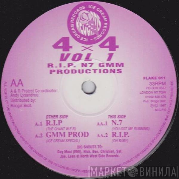 R.I.P. Productions / N7 / GMM Productions  - 4x4 Vol 1