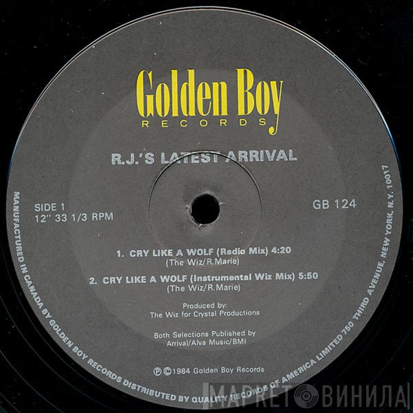 R.J.'s Latest Arrival - Cry Like A Wolf