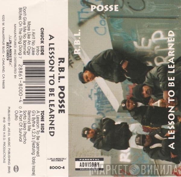 RBL Posse  - A Lesson To Be Learned