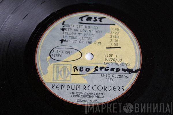 REO Speedwagon  - Hi Infidelity