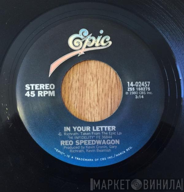REO Speedwagon  - In Your Letter
