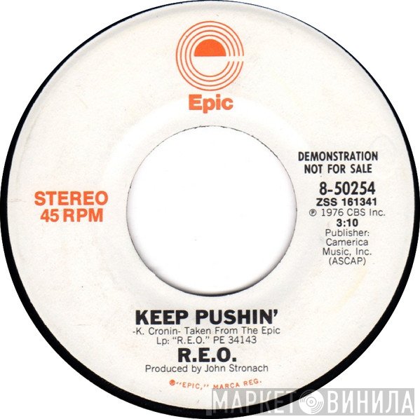 REO Speedwagon  - Keep Pushin'
