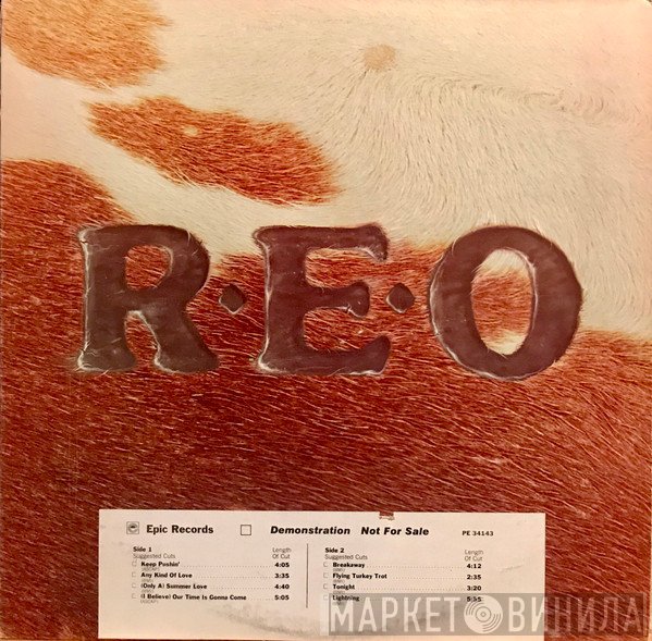 REO Speedwagon  - R.E.O.