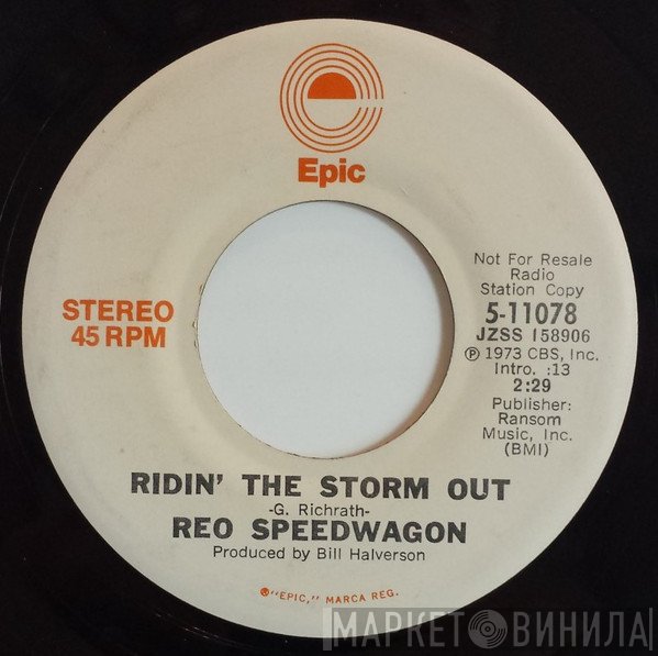 REO Speedwagon  - Ridin' The Storm Out