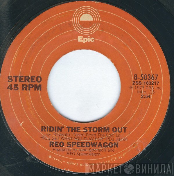 REO Speedwagon  - Ridin' The Storm Out