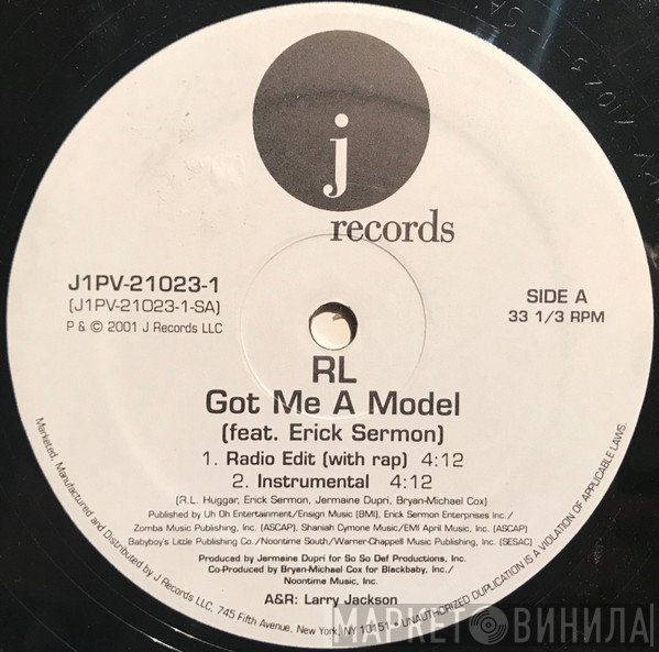 RL  Feat. Erick Sermon  - Got Me A Model