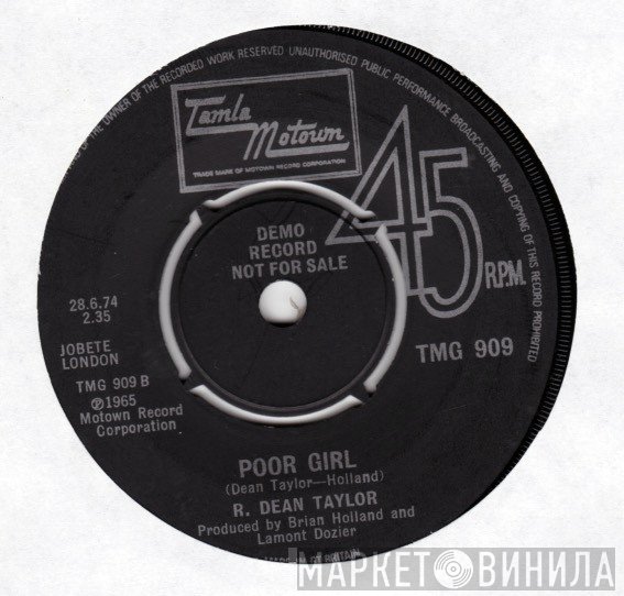 R. Dean Taylor - Don't Fool Around
