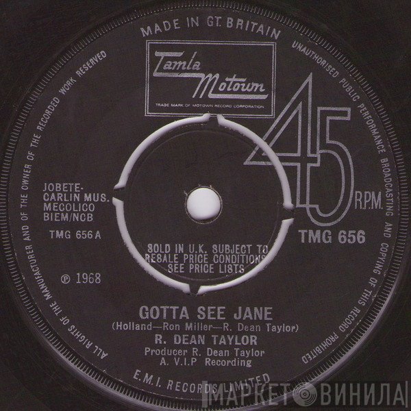 R. Dean Taylor - Gotta See Jane