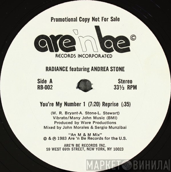 Radiänce, Andrea Stone - You're My Number 1
