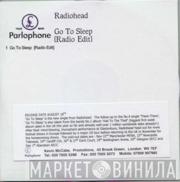 Radiohead  - Go To Sleep