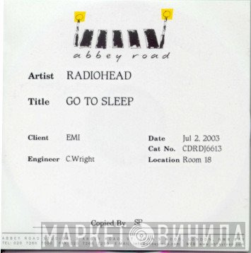 Radiohead  - Go To Sleep