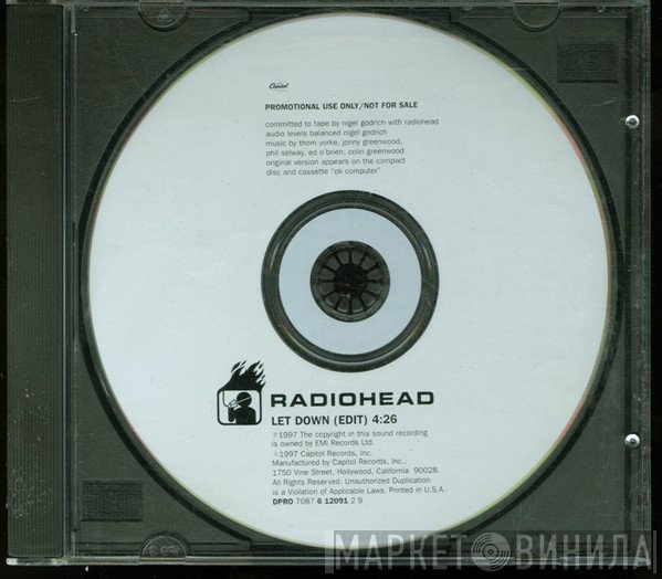 Radiohead  - Let Down