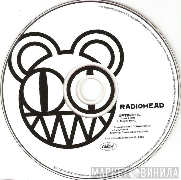 Radiohead  - Optimistic