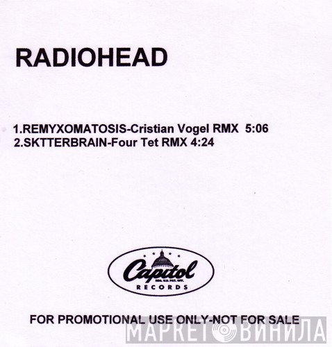 Radiohead  - Remyxomatosis
