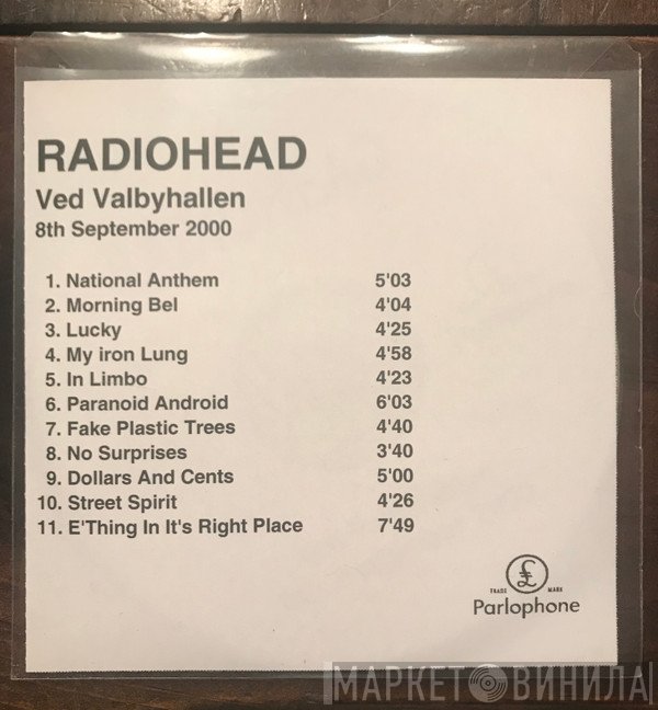 Radiohead  - Ved Valbyhallen